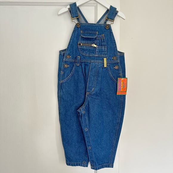 Vintage Other - Vintage Denim Toddler Overalls NWT / NOS Size 24 Month